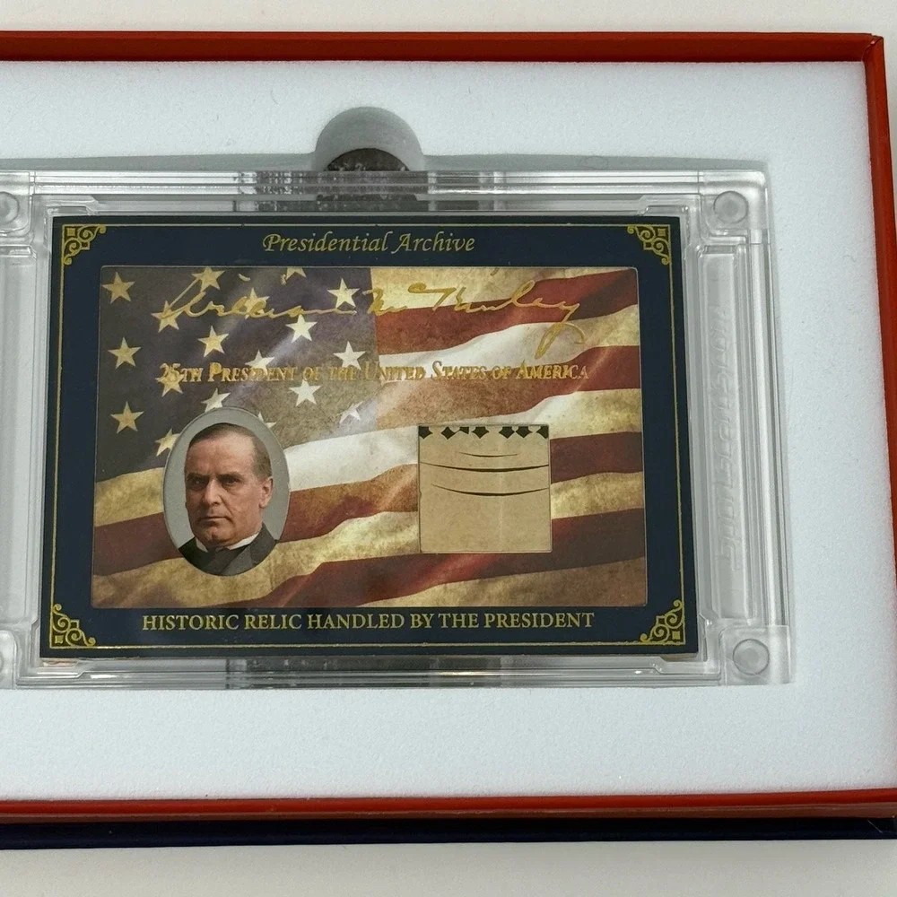 2025 POTUS: A Word From POTUS William McKinley Historic Relic numbered 19/649